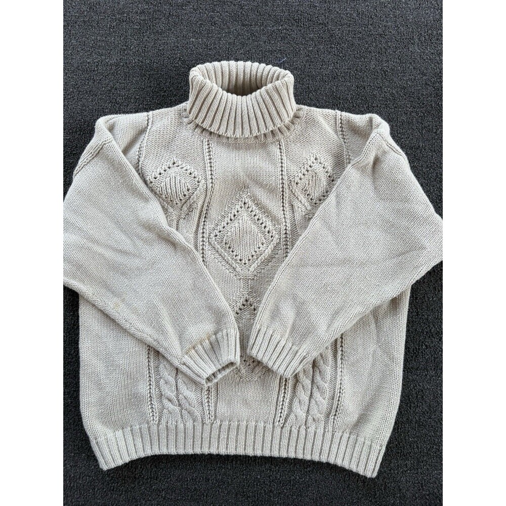 Rosanna Heavy‎ Knit Cream Sweater Women's Size 1x